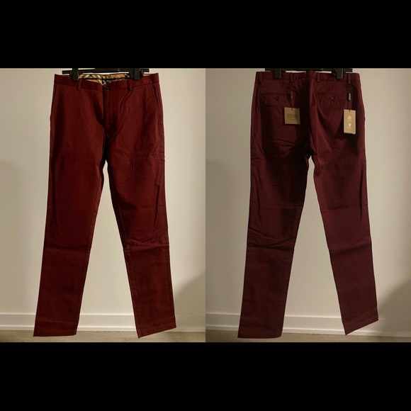 BURBERRY Cotton Trousers - Picture 1 of 3